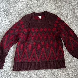 A NEW DAY - fair isle sweater